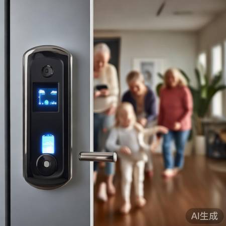 指纹锁解出门烦恼