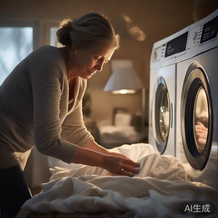 轻柔洗，呵护衣物，耐心等待