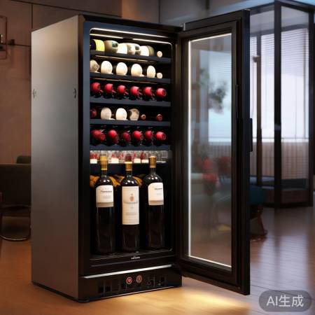 新飞红酒柜108：智能恒温神器