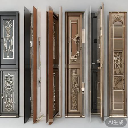 多种款睿祺防盗门