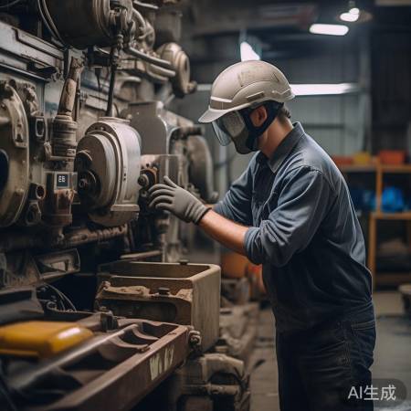 更换电机前,先关电源。