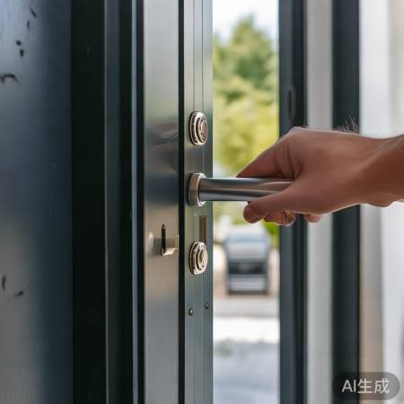 爱护防盗门,防患于未然
