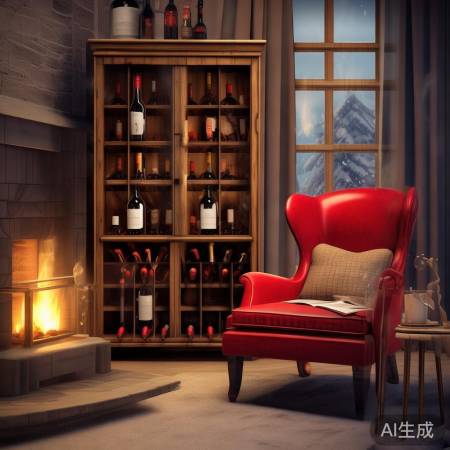 冬日红酒柜，生活美好瞬间
