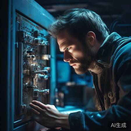 观察法破解保险柜