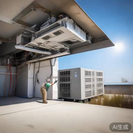 内机对准外机，稳固搭积木