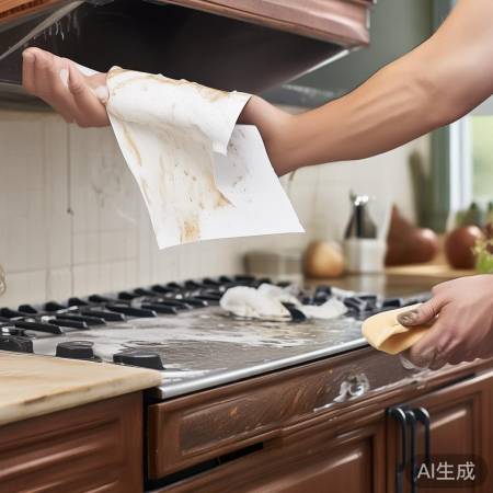 清洁油烟机，焕然一新