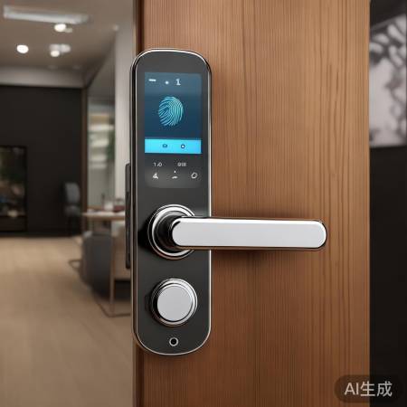 “指纹识别，安全便捷”