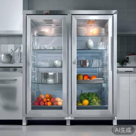 “消毒柜，红外线与臭氧二选一”