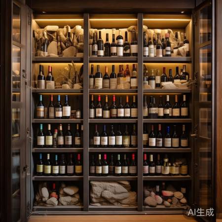 酒柜布局，自然生活美学