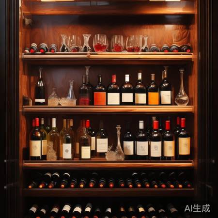 “酒柜整洁，愉悦生活”