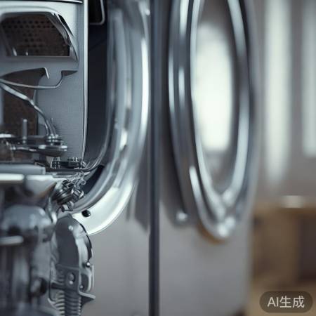 “寻找洗衣机螺丝位置”