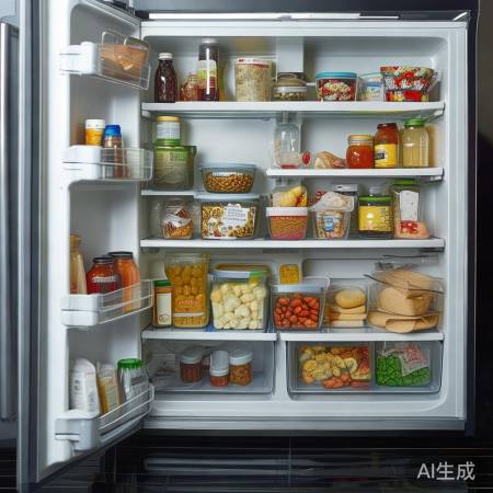 冰箱勿堆满，冷气易受阻