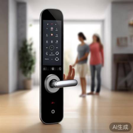 指纹锁细节人性化