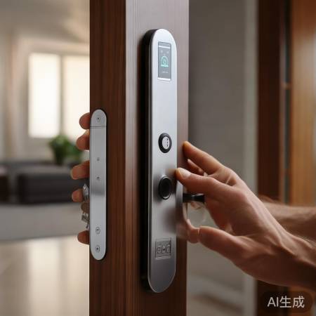 奥斯曼指纹锁安装教程