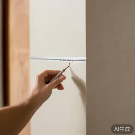 门框中心偏上，方便使用