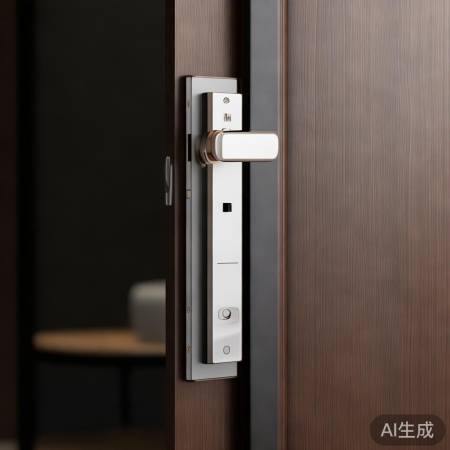 樱花指纹锁，简约高档