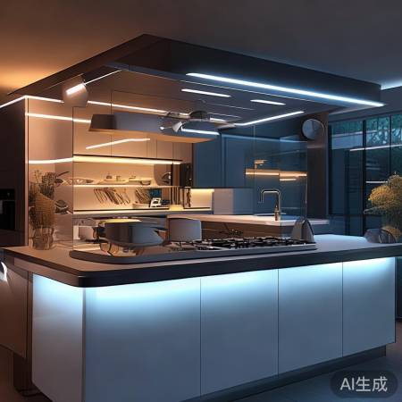 智能LED灯，调光厨房更聪明