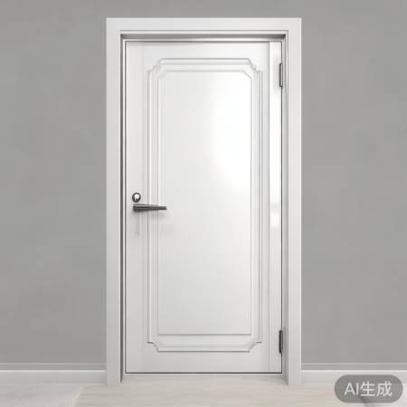 白色防盗门,简约环保,彰显品味