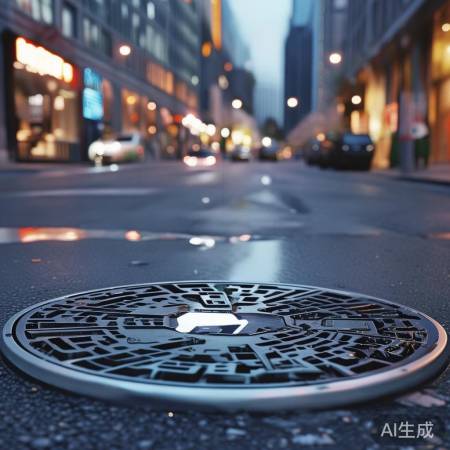 智能井盖锁，安全意识不放松