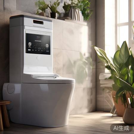 智能马桶，舒适自然选