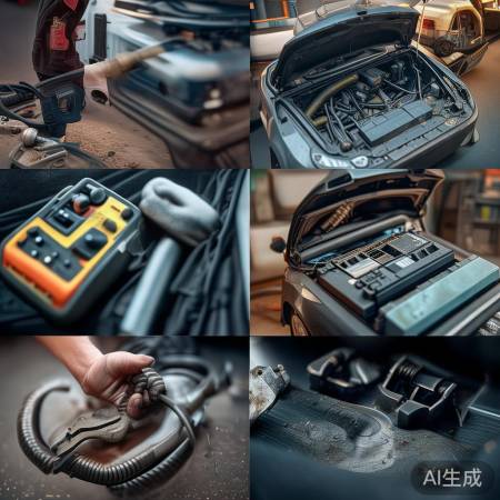 电池或软管检查