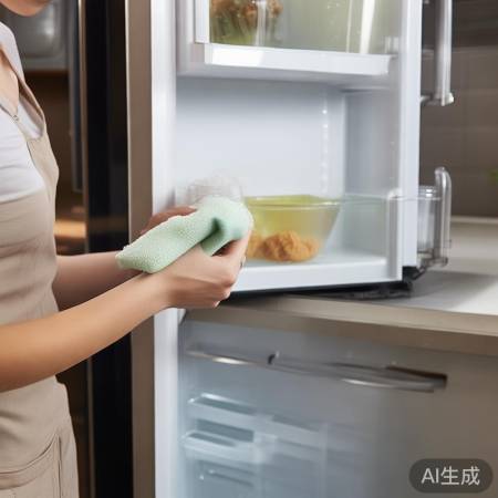 清洁冰箱密封条，防污防潮