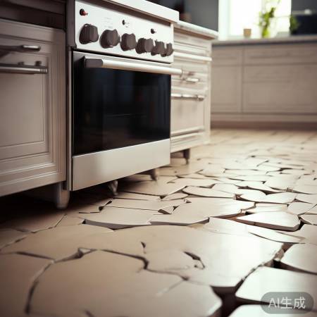 地面不平，集成灶晃动主因