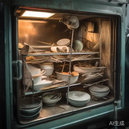 消毒柜异响因摆放不均