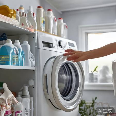 “洗衣机除味小窍门，按需使用”
