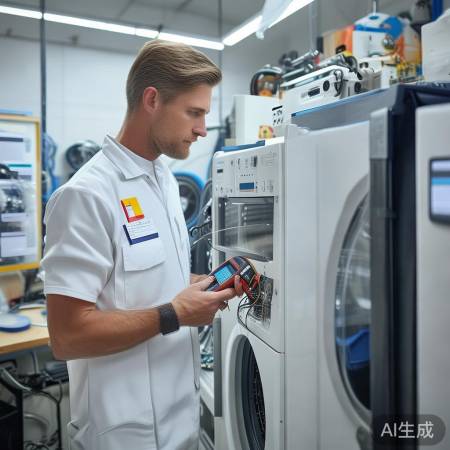 专业认证，严格规范洗衣维修