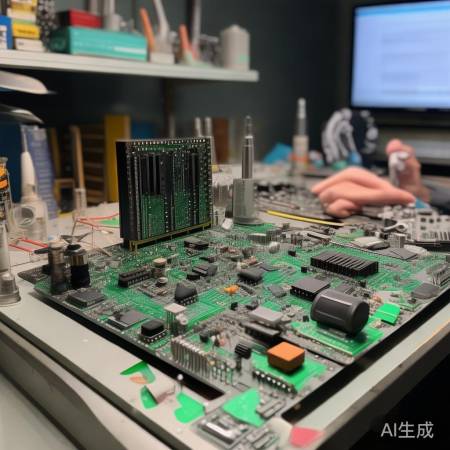 拆解电路板,小心元件掉落