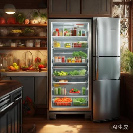 中式餐厅冰箱，品质生活小助手。