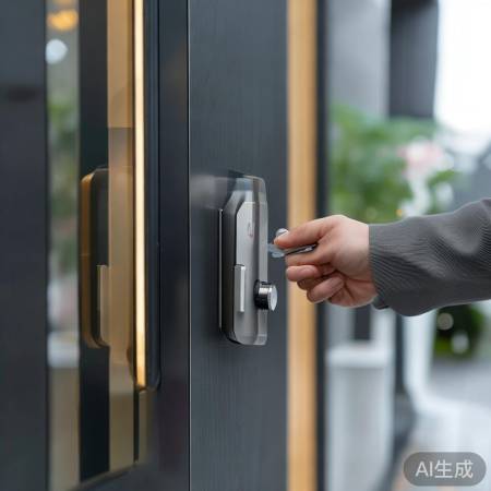科技简化生活,一卡一手机开门