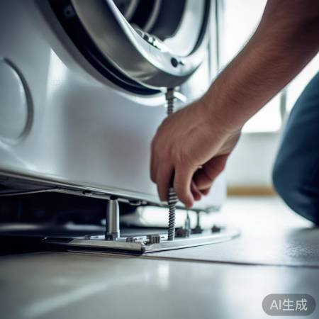 固定洗衣机，确保安全