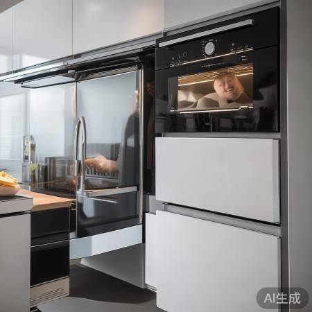 樱雪F1817抽油烟机,简约时