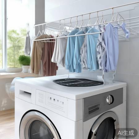 洗衣机专用晾衣架,省力晾晒