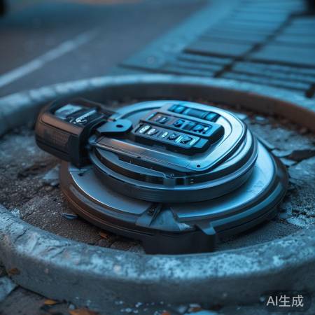 智能井盖锁,安全升级版