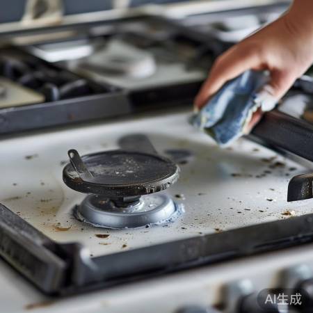 燃气灶清洁提升点火效果