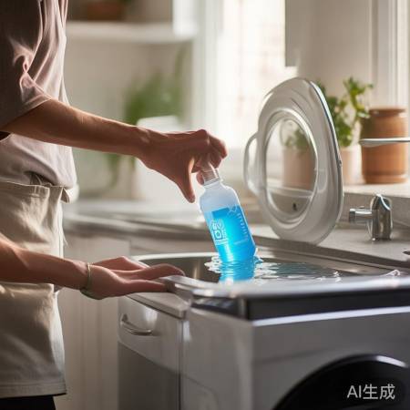 洗衣机消毒液浸泡/漂洗