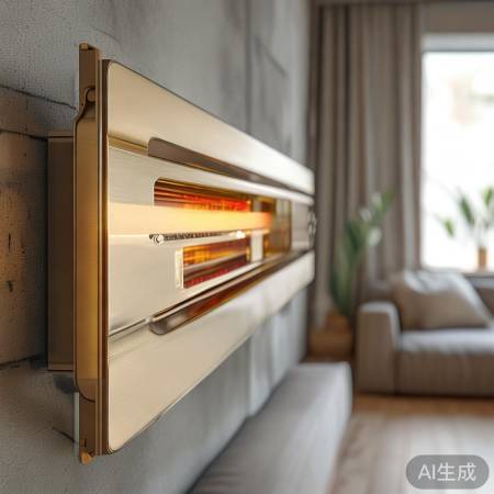 壁挂炉风扇简约美观