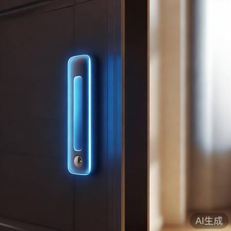 指纹锁:无需钥匙,操作简单