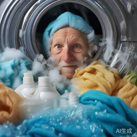 鹅卵石惊叹洗涤剂神奇