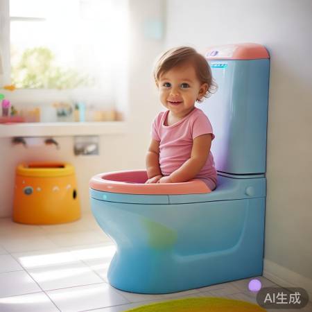 儿童智能马桶，安全又有趣