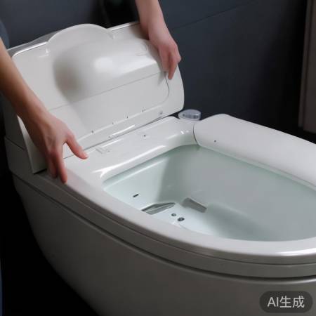 智能马桶盖自动开
