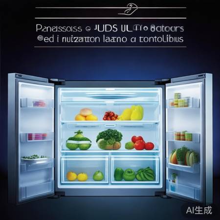 松下冰箱，净味保鲜，照明便捷