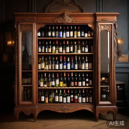 法式红酒柜珍藏