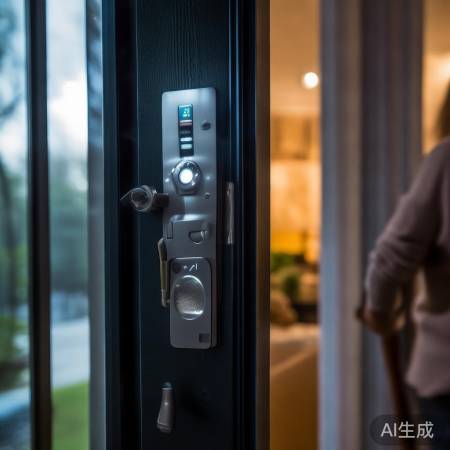 指纹锁安全可靠，远程监控保家宅