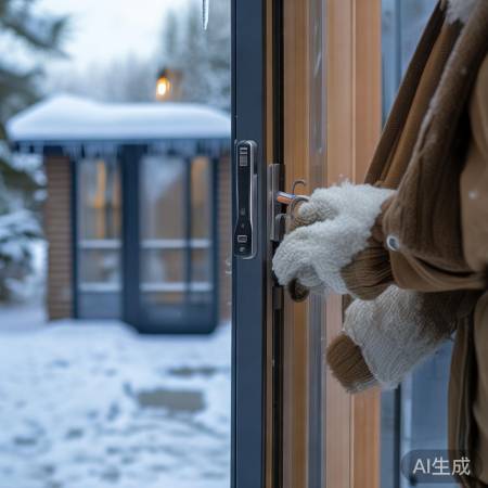 指纹锁冬暖神器