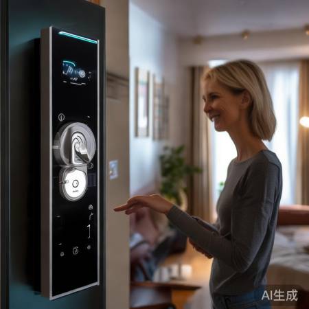 FPC指纹锁，安全便捷，智能生