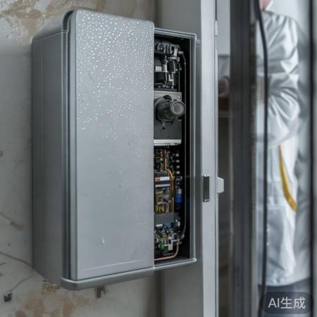 检查壁挂炉接口，预防泄漏